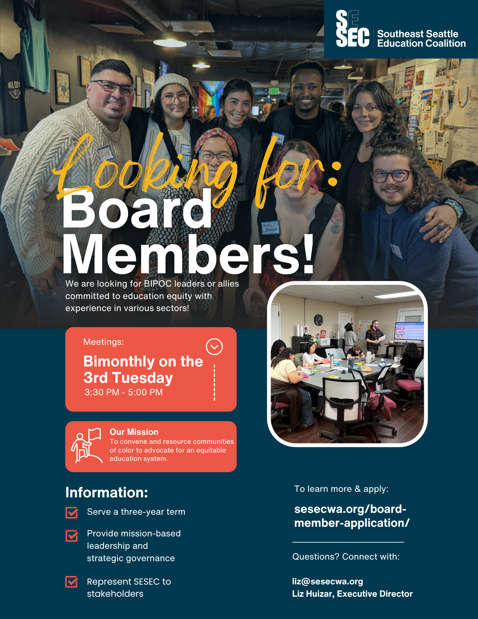 Apply to be a SESEC Board Member