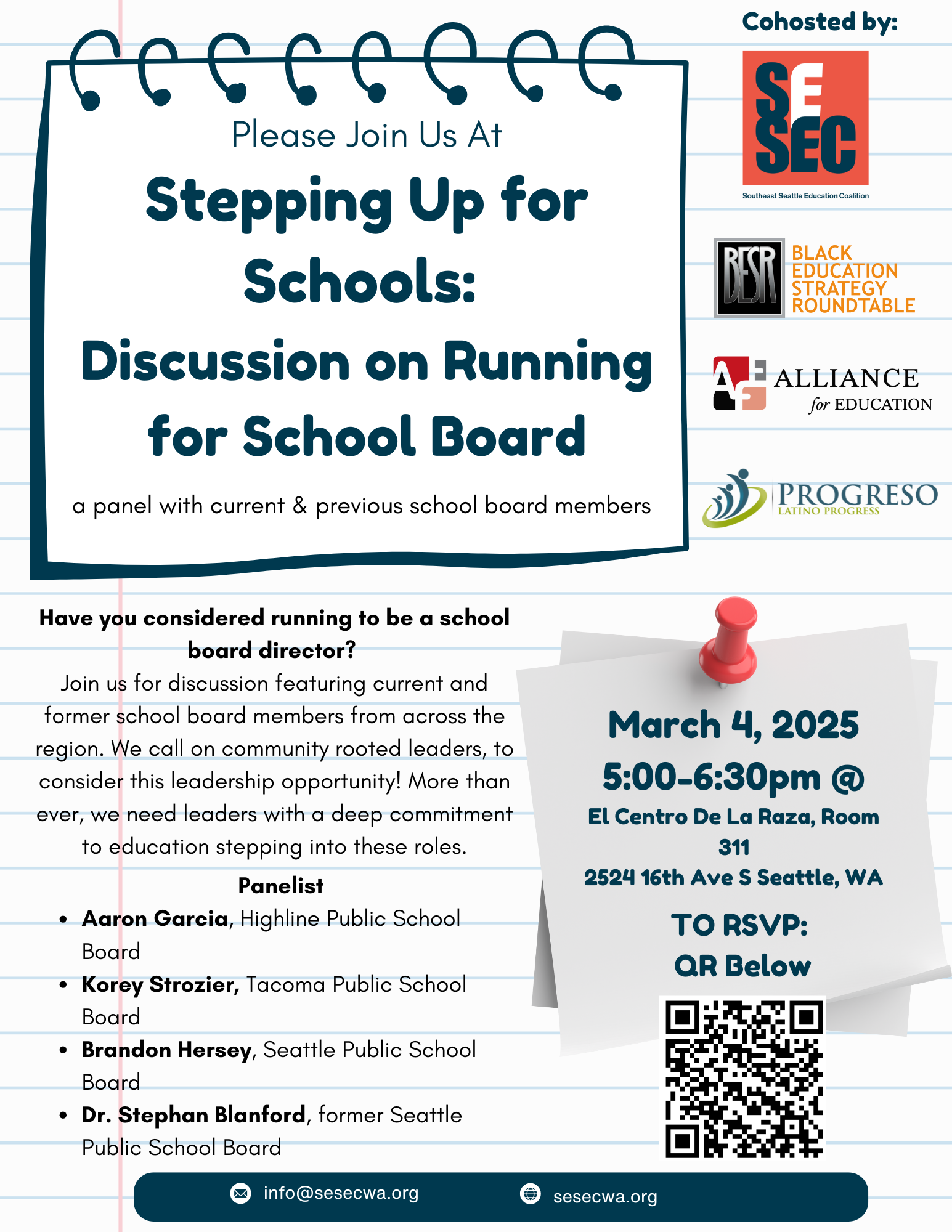 Interested in running for school board? 